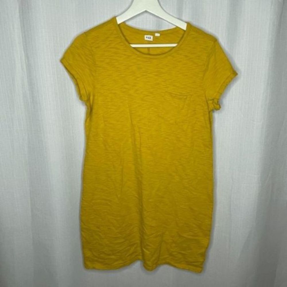 Gap Yellow T‎ Shirt Dress